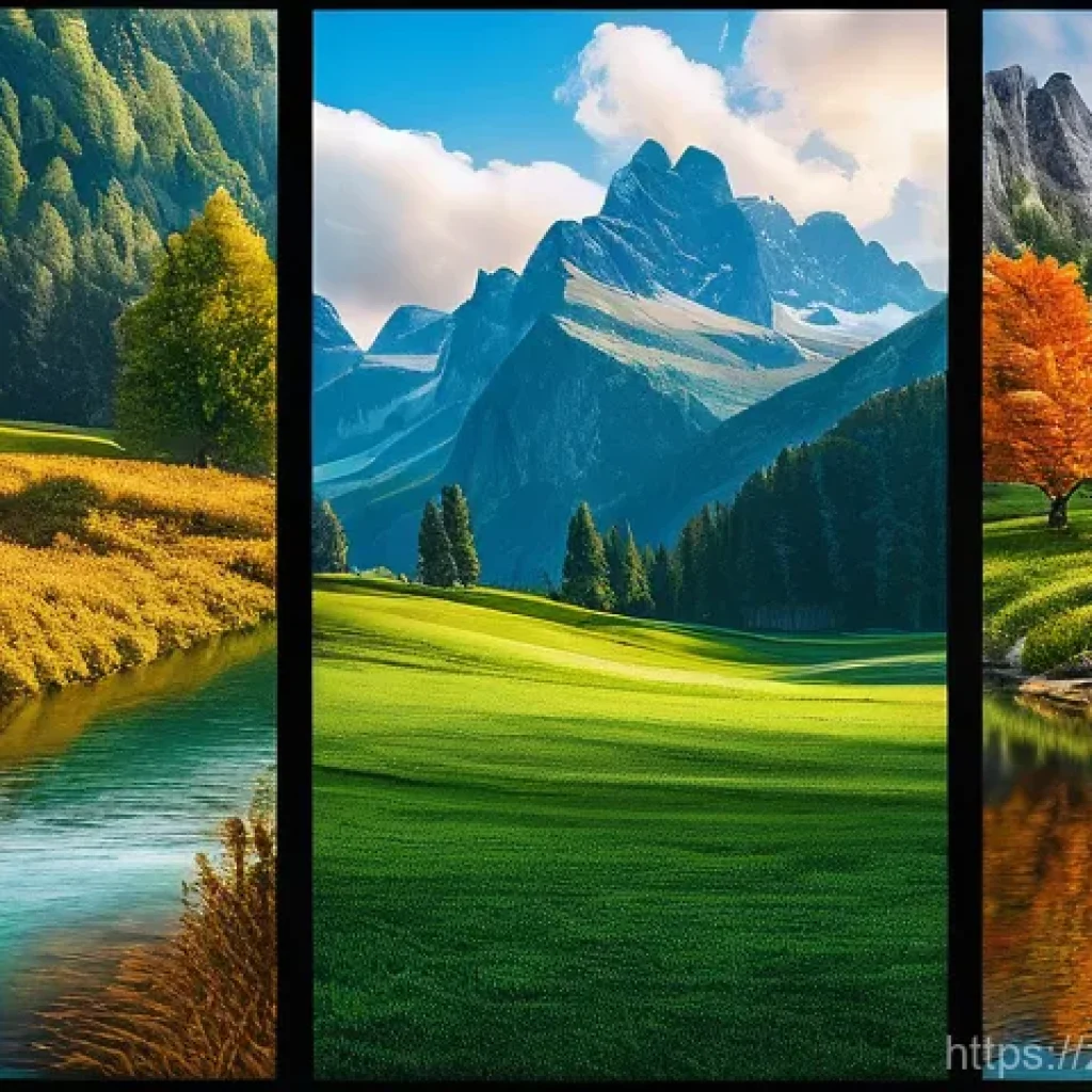 고전문학과 현대문학 비교 - Here are three detailed image generation prompts in English, adhering to your guidelines: