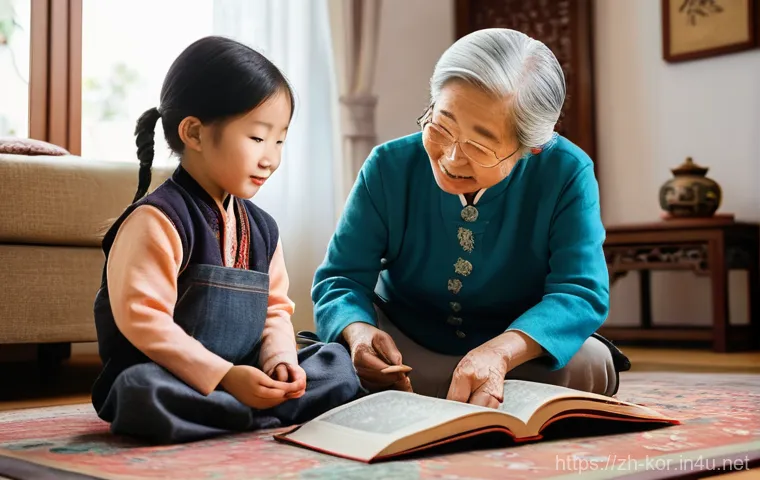 국어 학습에서의 스토리텔링 기법 - **Prompt:** A sleek, futuristic study desk in a minimalist, high-tech room. A focused female student...