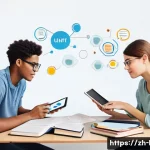 국어 시험 출제 경향 변화 분석 - **Prompt:** A dynamic side-by-side comparison depicting traditional rote learning versus modern crit...