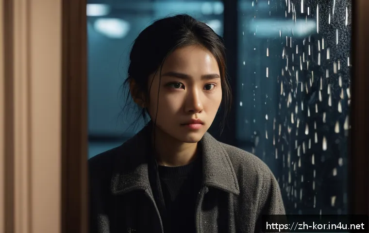 국어 문학 분석에서의 심리적 접근법 - A deeply introspective young adult standing alone in a dimly lit room, surrounded by fragmented mirr...